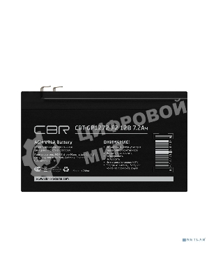 Батарея для ИБП CBR CBT-GP1272-F2 (12В 7.2А·ч), клеммы F2