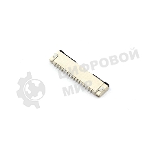 Разъем FPC Flip-Lock 1010-16RLGF 16 pin высота 1мм шаг 1мм