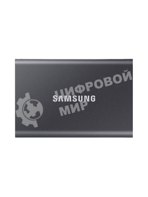 Внешний SSD Samsung T7, 2TB, USB 3.2 Gen 2 Type-C, R/W 1050/1000, титан
