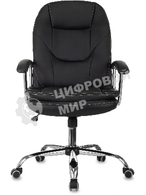 Кресло Бюрократ CH-868SL черный, экокожа