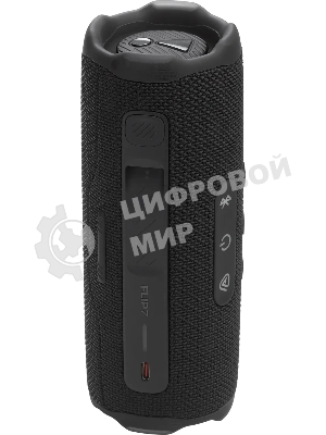 Колонка портативная JBL Flip 7 черный 25W 1.0 BT 4800mAh (JBLFLIP7BLK)