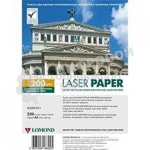 Фотобумага Lomond двусторонняя матовая, для лазерной печати, 200 г/м2, A3/250л.