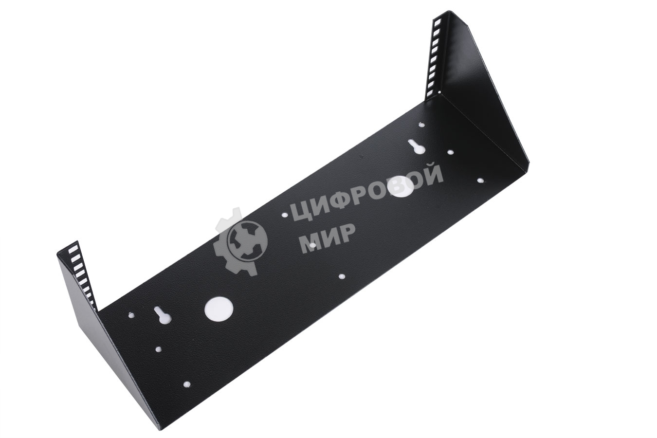 Кронштейн ЦМО КНО-В-4U-9005 телекоммуникационный настенный вертикальный 4U черный