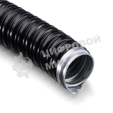 Металлорукав Rexant в ПВХ изоляции МРПИнг-25 (бухта 50 м/уп.) черный