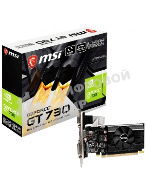 Видеокарта MSI N730K-2GD3/LP PCIE16 GT730 2GB GDDR3