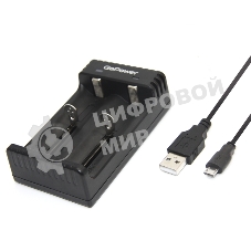 З/У для аккумуляторов GoPower LiCharger 4 Ni-MH/Ni-Cd/Li-ion/IMR 2 слота (1/100)