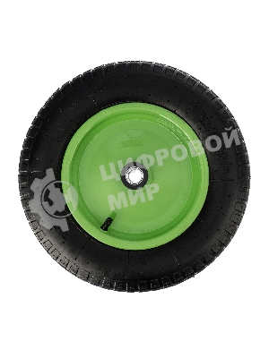 Колесо пневматическое Сибртех 3.25/3-8, длина оси 65мм,подшипник 20мм