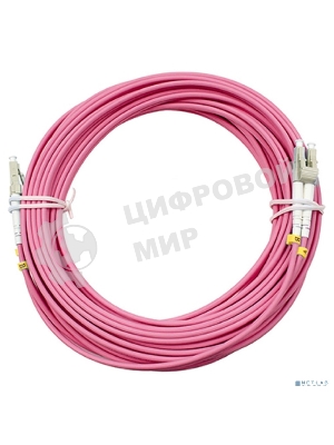 Шнур оптический Cabeus FOP-50-OM4-LC-LC-10m duplex LC-LC 50/125 мм OM4 10м LSZH