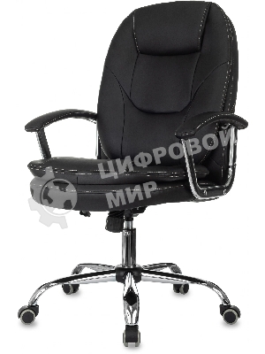 Кресло Бюрократ CH-868SL черный, экокожа