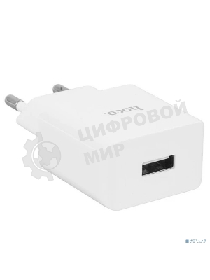 Сетевое зарядное устройство HOCO C106A/Сетевое ЗУ/1 USB/Выход: 10.5W/White