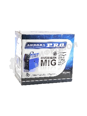 Сварочный полуавтомат AURORA PRO OVERMAN 180 Mosfet 4.7кВА 220В 40-175А 0.6-1мм 15кг