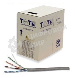 Кабель информационный Lanmaster TWT-5EUTP-LSZH кат.5е U/UTP не экранированный 4X2X24AWG LSZH внутренний 305м белый