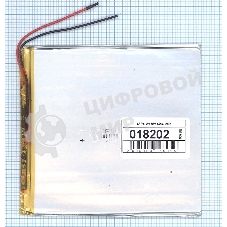 Аккумулятор Li-Pol (батарея) 2x110x115мм 2pin 3.7V/3500mAh