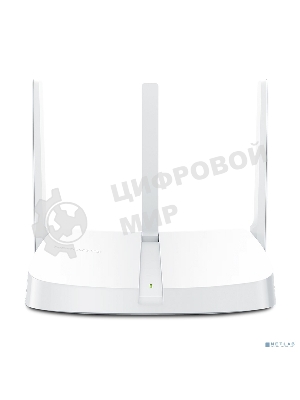 Маршрутизатор Mercusys MW305R Wi-Fi роутер 300 Мбит/с 2,4 ГГц, 1 порт WAN 10/100 Мбит/с + 4 порта LAN 10/100 Мбит/с, 2 фиксированные антенны