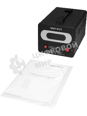 Напольный стабилизатор напряжения SMARTWATT AVR TOWER 1000RF (140W - 260W, 1000VA, 1 кВт, 50-60 Гц, розеток - 1, LED-дис