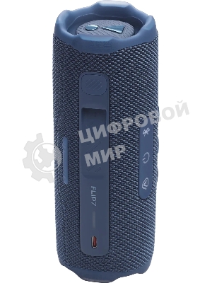Колонка портативная JBL FLIP 7 синий 25W 1.0 BT 4800mAh (JBLFLIP7BLU)