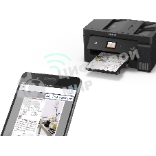 МФУ струйное Epson L14150, (C11CH96404/C11CH96505/C11CH96403/C11CH96502/C11CH96507), A3, цветной, печ. 38 стр/мин (ч/б) 24 стр/мин (цв.), 1200 x 4800 dpi (печать) 1200x2400dpi (скан.), USB, RJ-45, Wi-Fi