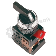 Переключатель ALCLR-22 на 3 полож. черный I-O-II 1з+1p IEK BSW10-ALCLR-3-K02
