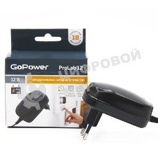 З/У для свинцово-кислотных аккумуляторов 12V GoPower ProLab 12 1.0A (1/100)