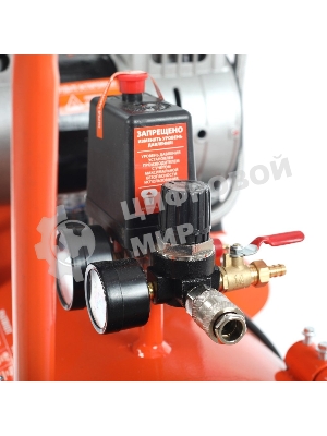 Компрессор поршневой безмасляный Patriot WO 100-440, 440 л/мин, 8 бар, 2500 Вт, 100 л, быстросъем и 