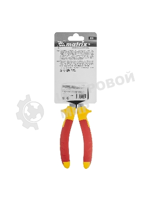 Плоскогубцы комбинированные Matrix insulated 160 мм двухкомпонентные рукоятки