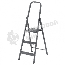 Стремянка Сибртех 3 ступени, компактная, стальная