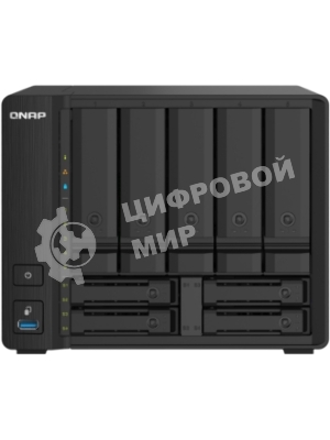 Сетевое хранилище без дисков SMB QNAP TS-932PX-4G 9-Bay NAS, 5 x 3.5