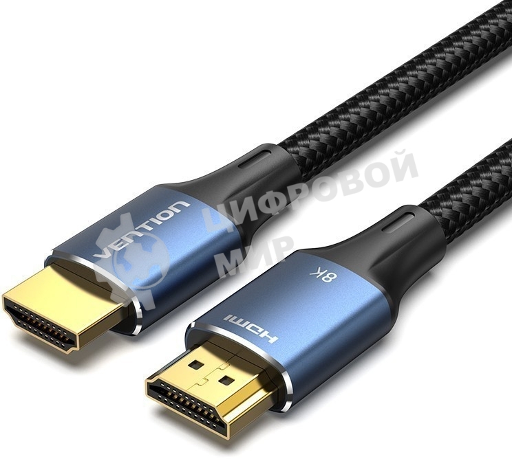 Кабель Vention HDMI Ultra High Speed v2.1 with Ethernet 19M/19M - 1.5м