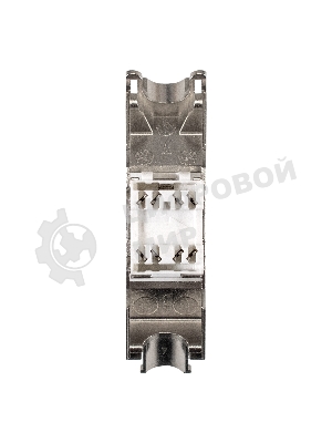 Модуль-вставка Keystone Jack RJ-45 ExeGate KJ-8P8C-SH-C6-180-TL (Кат.6, экранированная, 180 градусов, IDC Toolless (без инструмента))