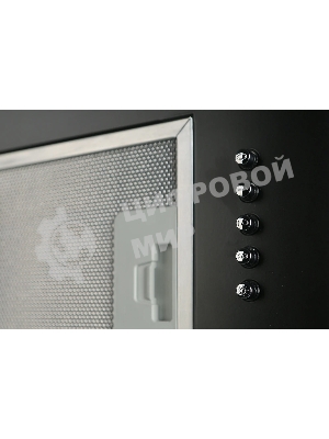 Вытяжка встраиваемая Monsher Angers 60 Noir черный, 54 см, 800 куб. м/ч, 45 дБ