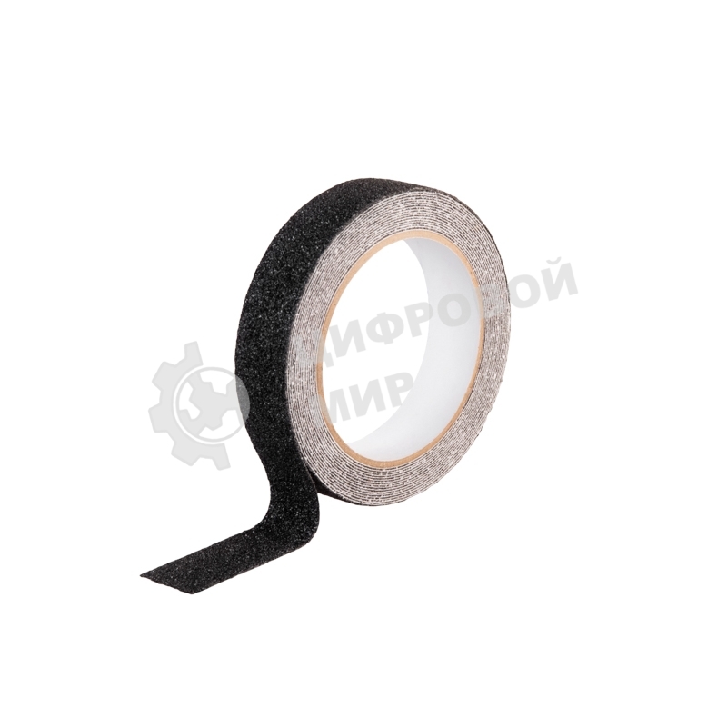 Лента противоскользящая самоклеящаяся, 25 мм х 5 м, черная Rexant
