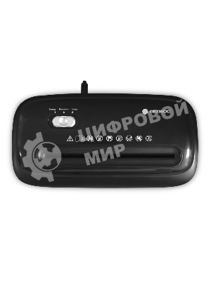 Шредер ГЕЛЕОС УД15-4, (DIN P-4), фрагмент 3,9х35мм, 8-10 лист (70г/м2), скобы, 15 литров