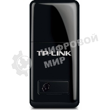 Сетевой адаптер TP-Link SOHO TL-WN823N Беспроводной USB мини адаптер 300 Мбит/с стандарта N c кнопкой QSS(Realtec)