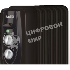 Радиатор масляный Ballu Classic BOH/CL-07BRN 1500Вт черный