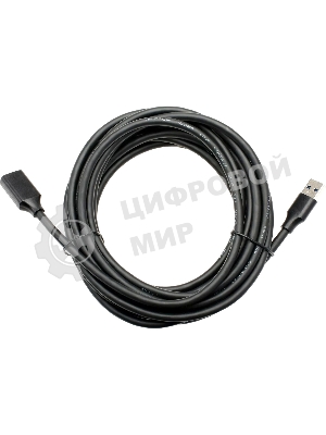 Кабель удлинительный USB3.0 Am-Af 5m Telecom черный (TUS708-5M)