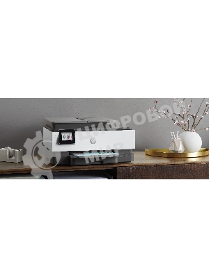 МФУ струйное HP OfficeJet 8023 (1KR64B), A4, цвтной, печ. до 20 стр/мин. (ч/б), до 10 стр/мин. (цвет), скан. до 8 стр/мин. (ч/б) 3.5 стр/мин. (цвет), 1200 x 1200 dpi, USB, RJ-45, Wi-Fi, Air Print