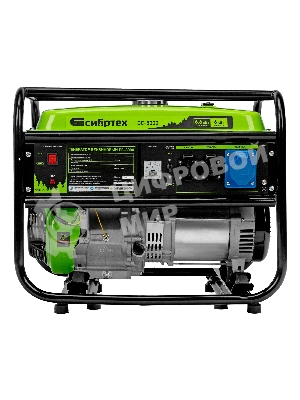 Электрогенератор бензиновый Сибртех БС-8000, 6.6 кВт, 95 дБ, 72.3 кг