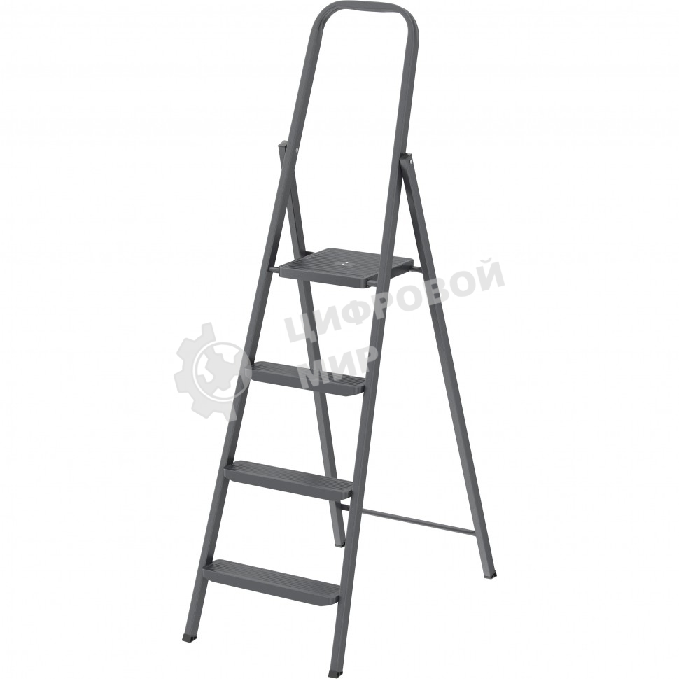 Стремянка Сибртех 4 ступени, компактная, стальная