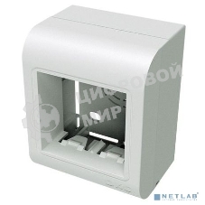 Коробка установочная под BRAVA 2мод. PDB (для кабель-канала TMC) ДКС 10034