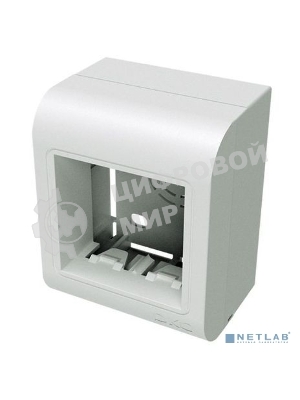 Коробка установочная под BRAVA 2мод. PDB (для кабель-канала TMC) ДКС 10034