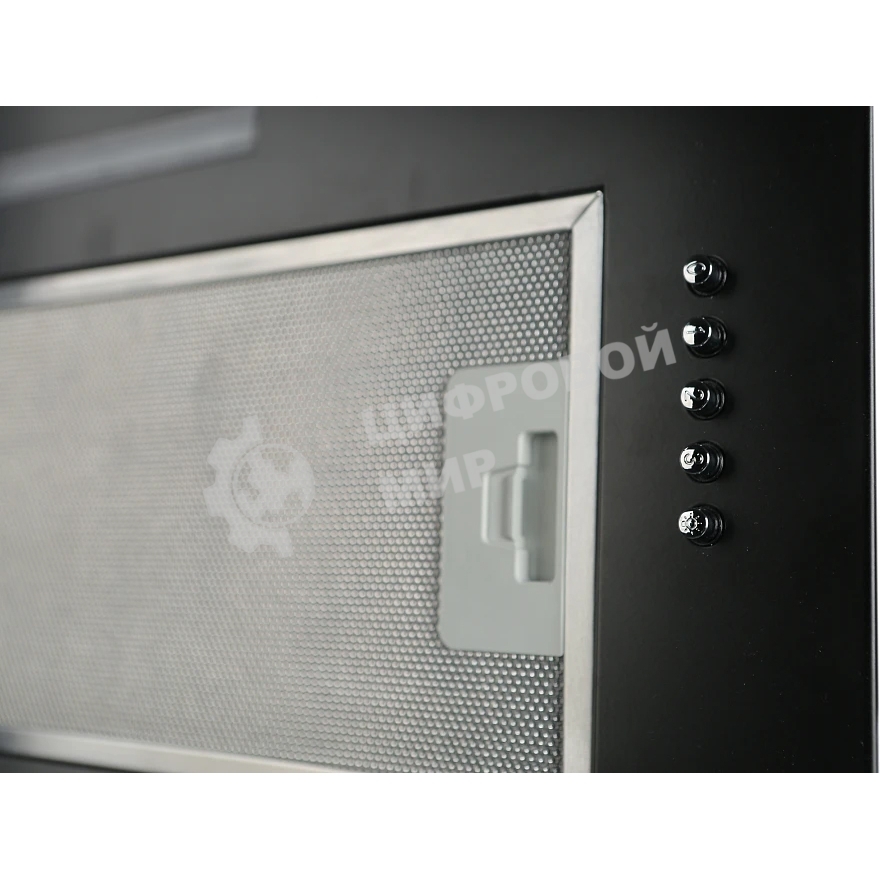 Вытяжка встраиваемая Monsher Angers 60 Noir черный, 54 см, 800 куб. м/ч, 45 дБ