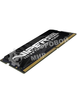 Оперативная память Patriot Viper Steel, DDR4, 8GB (1x8GB), 3200MHz, CL22, с радиатором, черный, SO-DIMM