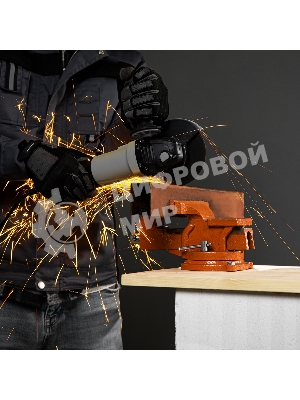 Тиски Sparta слесарные 125мм поворотные с наковальней