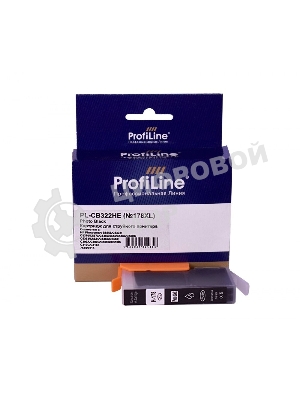 Картридж струйный ProfiLine PL-CB322HE №178XL для принтеров HP Photosmart C5380/C5383/C6380/C6383/D5460/D5463/Premium Fax/Pro B8553 Photo Black водн