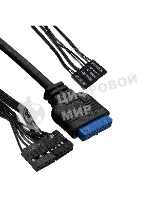 Компьютерный корпус Miditower ExeGate CP-606U-UNS450 (ATX, БП UNS450 с вент. 12см, 1хUSB/1хUSB 3.0, аудио)