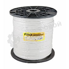 Кабель PROconnect КВК-В-2+2x0,50 мм² (Cu/CCA) (96) белый (бухта 200 м)
