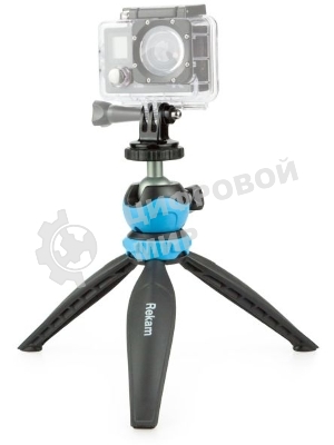 Штатив Rekam Pokipod настольный черный пластик/металл (143гр.)