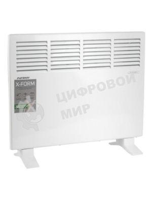 Конвектор электрический Patriot PT-C 15 X белый, 1500 Вт, 15 м2, термостат