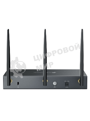 VPN-маршрутизатор TP-Link ER706W Omada с гигабитными портами и поддержкой Wi-Fi AX3000, 1 гиг. SFP WAN/LAN, 1 гиг. RJ45 WAN, 4 гиг. RJ45 WAN/LAN, USB 3.0, до 574 М/с на 2,4 ГГц + до 2402 М/с