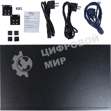 Коммутатор ORIGO Managed L3 Switch 24x1000Base-X SFP, 4x10Gbase-X SFP+, RJ45 Console, 19